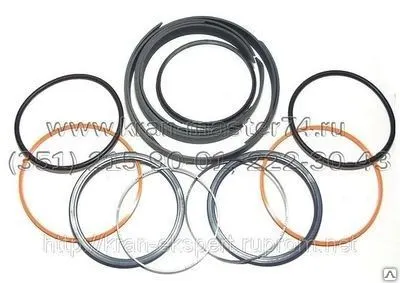 Фото №0 Ремкомплект РТИ гидроцилиндра раздвижения опор автокрана Ивановец КС-3577