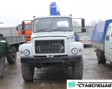 фото ГАЗ-33081 бортовой с КМУ Tadano TM-ZE364HS