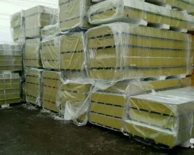 фото Сэндвич-панель кровельная минвата 120 мм новая