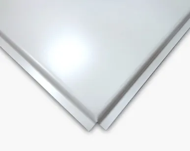 фото Кассетный потолок алюминиевый АР600А6 белый матовый Д-Строй