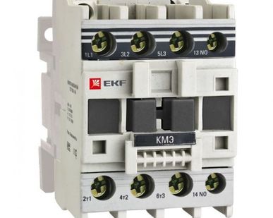 фото Контактор КМЭ малогабаритный 12А 380В 1NO EKF