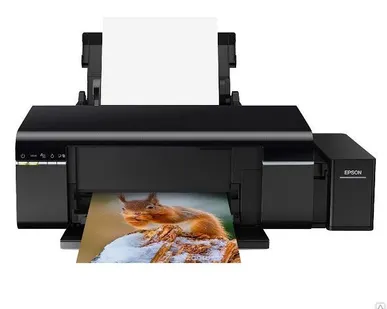 фото Принтер Epson L805, A4, 6 цветов, СНПЧ, Wi-Fi, USB