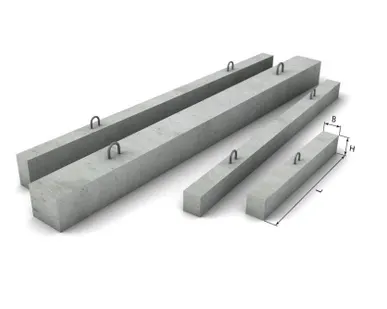 фото Перемычки железобетонные ГОСТ 948-84, 1810х250х190