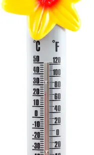 фото Термометр уличный "Цветок"