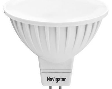 фото Лампа светодиодная LED 5вт 230в GU5.3 дневная Navigator