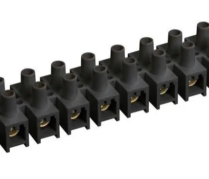 Фото №0 Зажим винтовой ЗВИ-15 н/г 4.0-10кв.мм 12пар черн. IEK UZV5-015-06