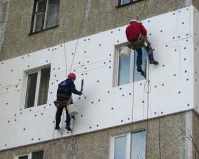 фото Утепление квартир. Утепление фасада.