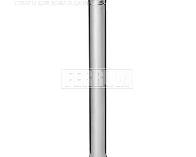 фото Труба дымоходная 1 метр 150 мм (430/0,8)