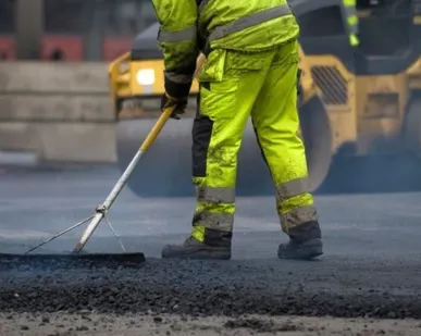 фото Асфальтирование подъездных путей