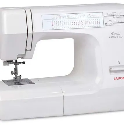 Фото №0 Швейная машина Janome Decor Excel 5024, белый