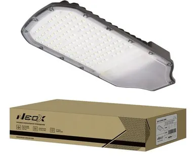 фото Светильник уличный светодиодный ДКУ-03 200Вт 230В 5000К 28000лм 140лм/Вт линзованный IP65 NEOX 4690612042831