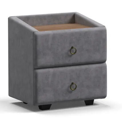 Фото №0 Тумба BOSS CLASSIC Велюр Роял агат, Орех Селект