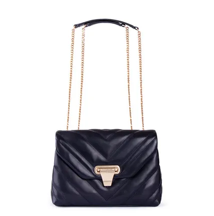 Фото №0 Черная сумка на цепочке Виттория TJ COLLECTION YT 5218811 BLI