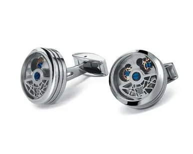 фото TF Est. 1968 Double Tourbillon Запонки CDT-SS99 TF Est. 1968 Double Tourbillon Запонки CDT-SS99