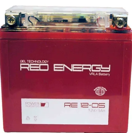 Фото №0 Аккумулятор Delta гелевый 12В 5А (RE 12-05)