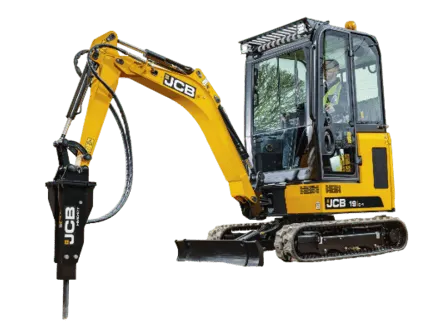 Фото №0 Гидромолот на базе мини-экскаватора