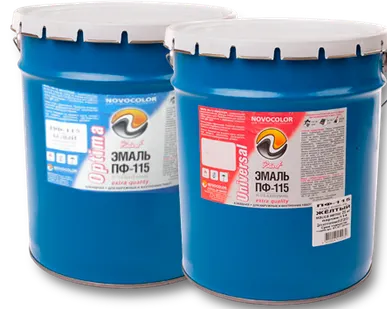 фото Эмаль ПФ-115 25 кг Новоколор