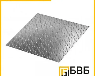фото Лист рифленый 4 мм ГОСТ 8568‑77 ромб