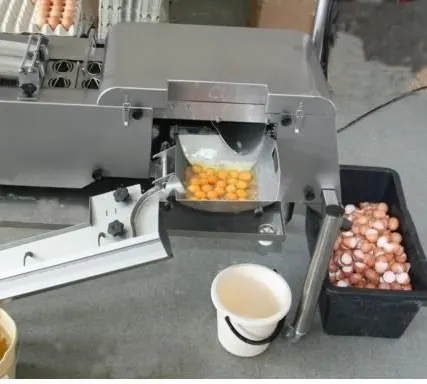 Фото №0 Машина для разбивания яиц с функцией разделения белка и желтка, производство меланжа