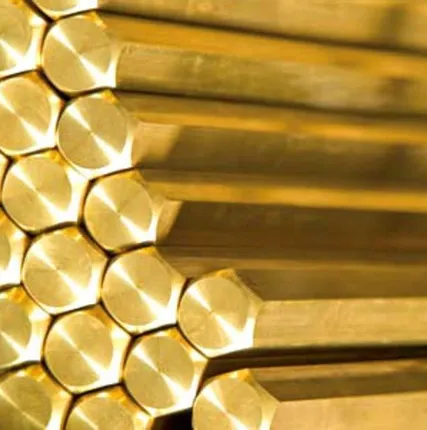 Фото №0 Шестигранник латунный 8 мм ЛС59-1