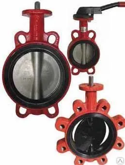 Фото №0 Дисковый поворотный затвор Гранвэл ЗПCC-FLN(W)-5-040-MN-AB/P