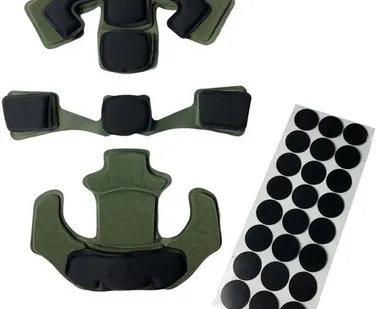 фото Комплект амортизирующих подушек для шлема из EVA-пены с эффектом памяти