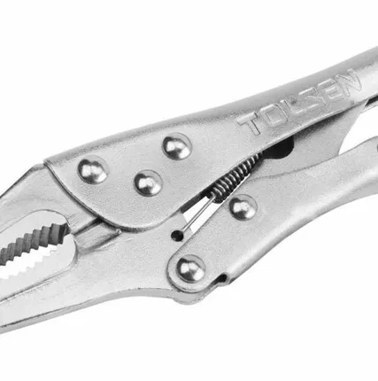 Фото №0 Зажим с фиксатором 165 мм, тонконосый TOLSEN TT10381