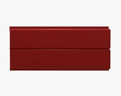 фото Сайдинг Фасадная панель «Софит» Premium, 0.5 мм RAL 3020, Алый