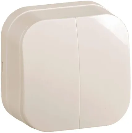 Фото №0 Выключатель 2-кл. ОП GLORY 10А ВС20-2-0-ХК крем. IEK EVH20-K33-10