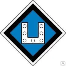 фото Знак «Включить ток на электровозе» (450*450 мм)