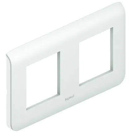 Фото №0 Рамка 2-м 4мод. Mosaic New разъем. гор. Leg 078804