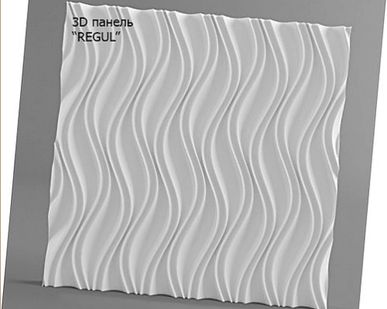 фото 3D гипсовая панель "REGUL"