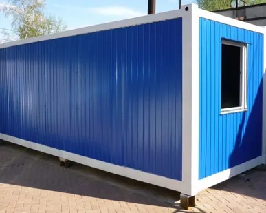 фото Хозблоки из панелей для строителей