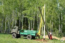 фото Бурение под фундаменты, сваи, заборы,под ЛЭП. Ямобуры от 4ч