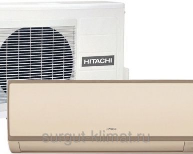 фото Кондиционер сплит-система HITACHI Luxury RAS-14LH2(B)/RAC14LH1 (37м2) Hitac