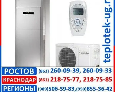 фото Колонные кондиционеры Electrolux