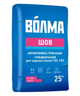фото Смесь сухая гипсовая отделочная "Волма-Шов" 25 кг
