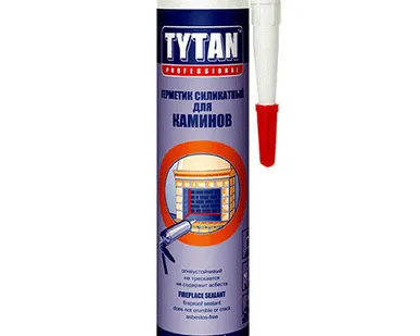 фото Герметик для Каминов черный 310мл TYTAN Professional