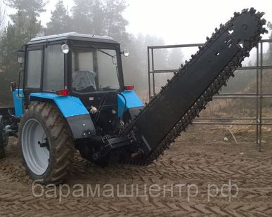 фото Траншеекопатель Цепной ЭЦ-1800 с зимним рабочим органом
