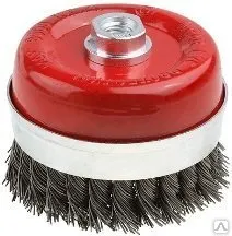 фото Щетка чашечная 80хМ14х0,45, провол. сталь витая Энкор