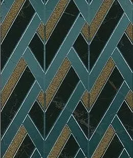 фото Плитка керам. KERAMA MARAZZI Алькала 500х200 декор черный MLD\B97\7200