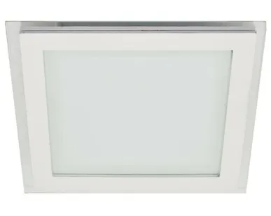 фото Светильник встраиваемый LED 6W 4000K AL2111 квадрат белый 100х100х37 Feron