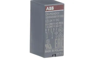 фото ABB Реле CR-P024DC2 24B DC 2ПК (8А)