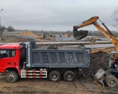 фото Перевозка глины