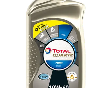 фото Масло моторное п/синт. Total QUARTZ 7000 DIESEL 10W40 (e1L)