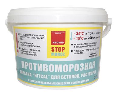 фото Противоморозная добавка NEOMID StopMOROZ «NITСAL»