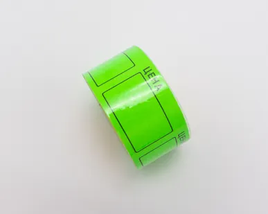 фото Ценник ролик. зеленый 50*40мм (350эт./100рол.)