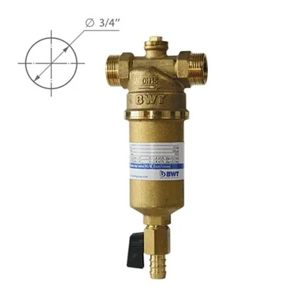 Фото №0 Фильтр магистральный BWT Protector Mini для ГВ 3/4″ прямая промывка