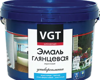 фото Эмаль универсальная глянцевая VGT (ВГТ) ВД-АК-1179, 1 кг. база А
