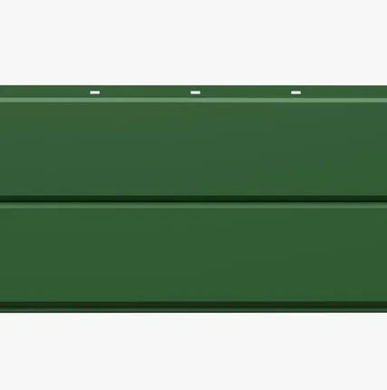 Фото №0 Сайдинг Потолочно-фасадная панель «Софит» 0.47-0.50 мм RAL 6002, Зеленый лист